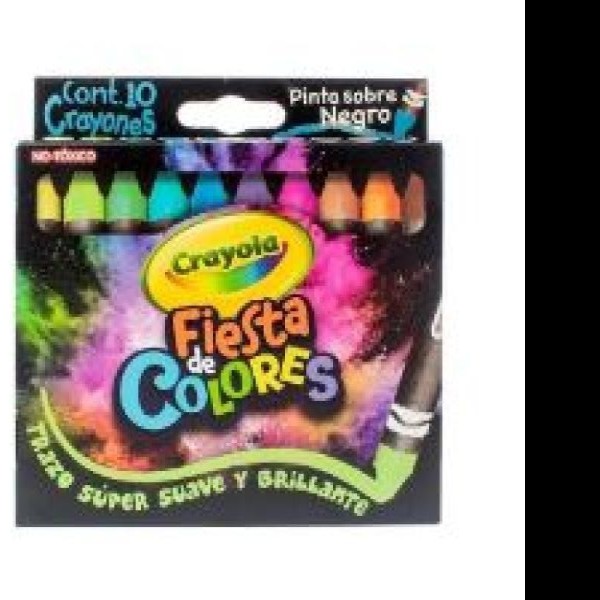 CRAYONES EST.C10 CRAYOLA BRILLANTE REDONDO 524534 C24
